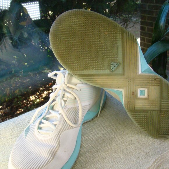 Adidas Parley X Adizero Ubersonic 3 tennis pickleball sneakers, Size 9.5 - Picture 6 of 8